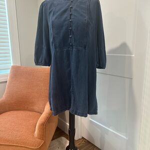 Loft Blue Denim Dress